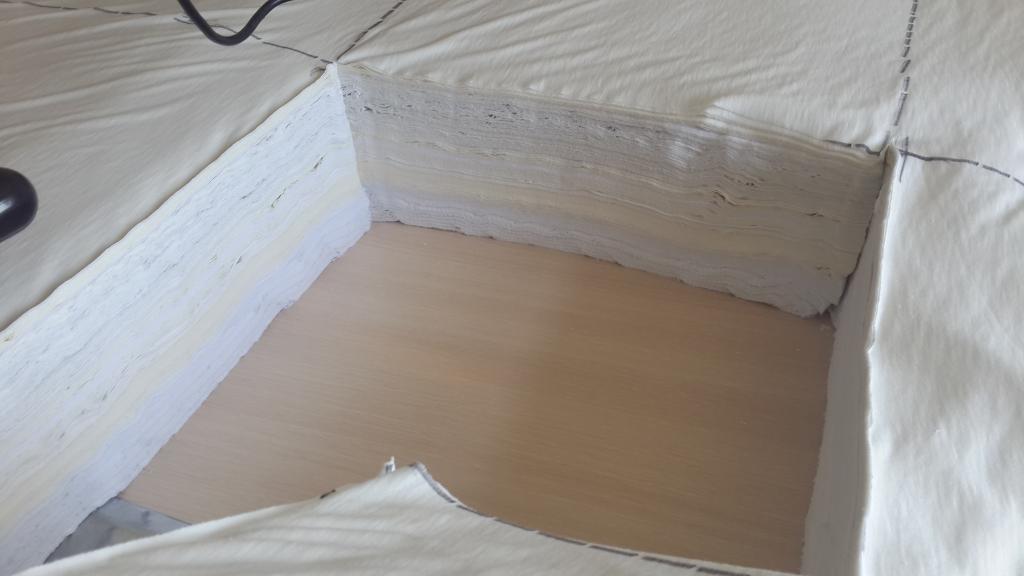 MILL BLEACHED EXACT SQUARE WHITE POLISHING CLOTHS